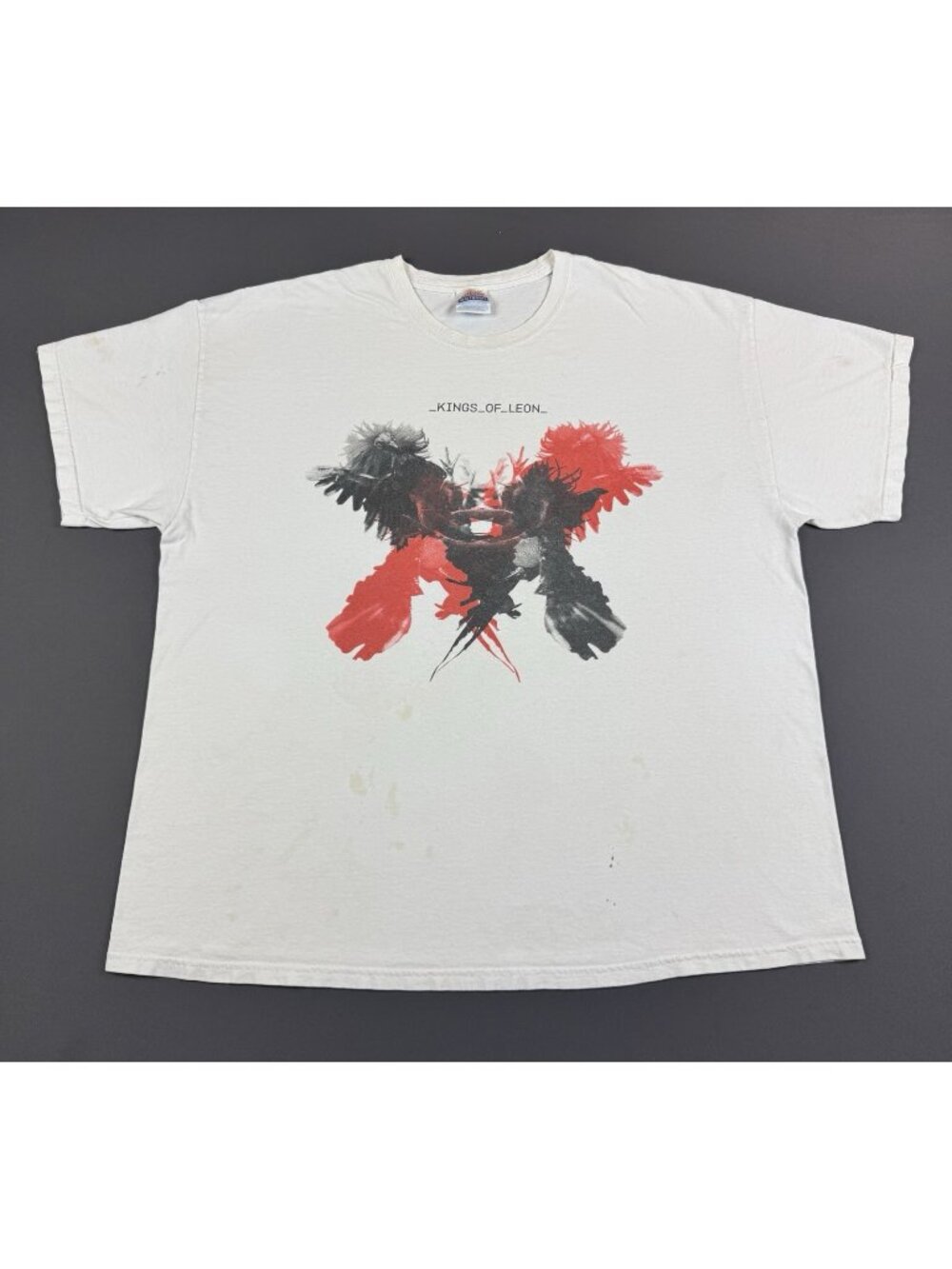 Rare Vintage Kings Of Leon Only By The Night Album Tour Concert Promo White 2XL